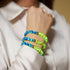 Nuit étoilée | Aide ukrainienne | Bracelet Verre Luciole